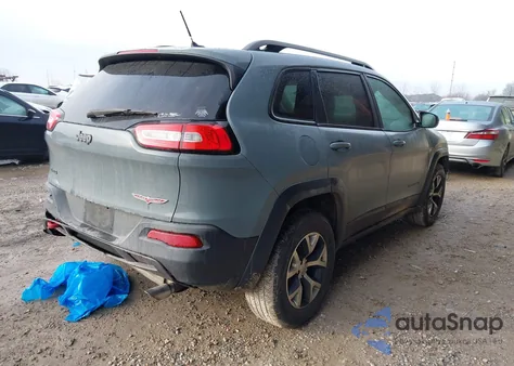 2014 Jeep Cherokee Trailhawk из США, поврежденный, VIN 1C4PJMBS4EW158864
